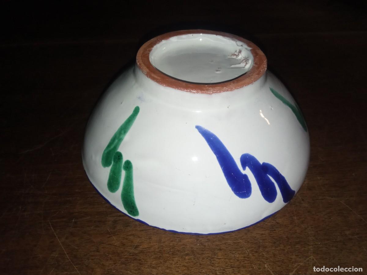 CERAMICA ESPAÑOLA De GRANADA Botijo Antiguo Jarra De Agua Cuencos Vintage  Fajalauza Fabricado a Mano Barro Esmaltado 