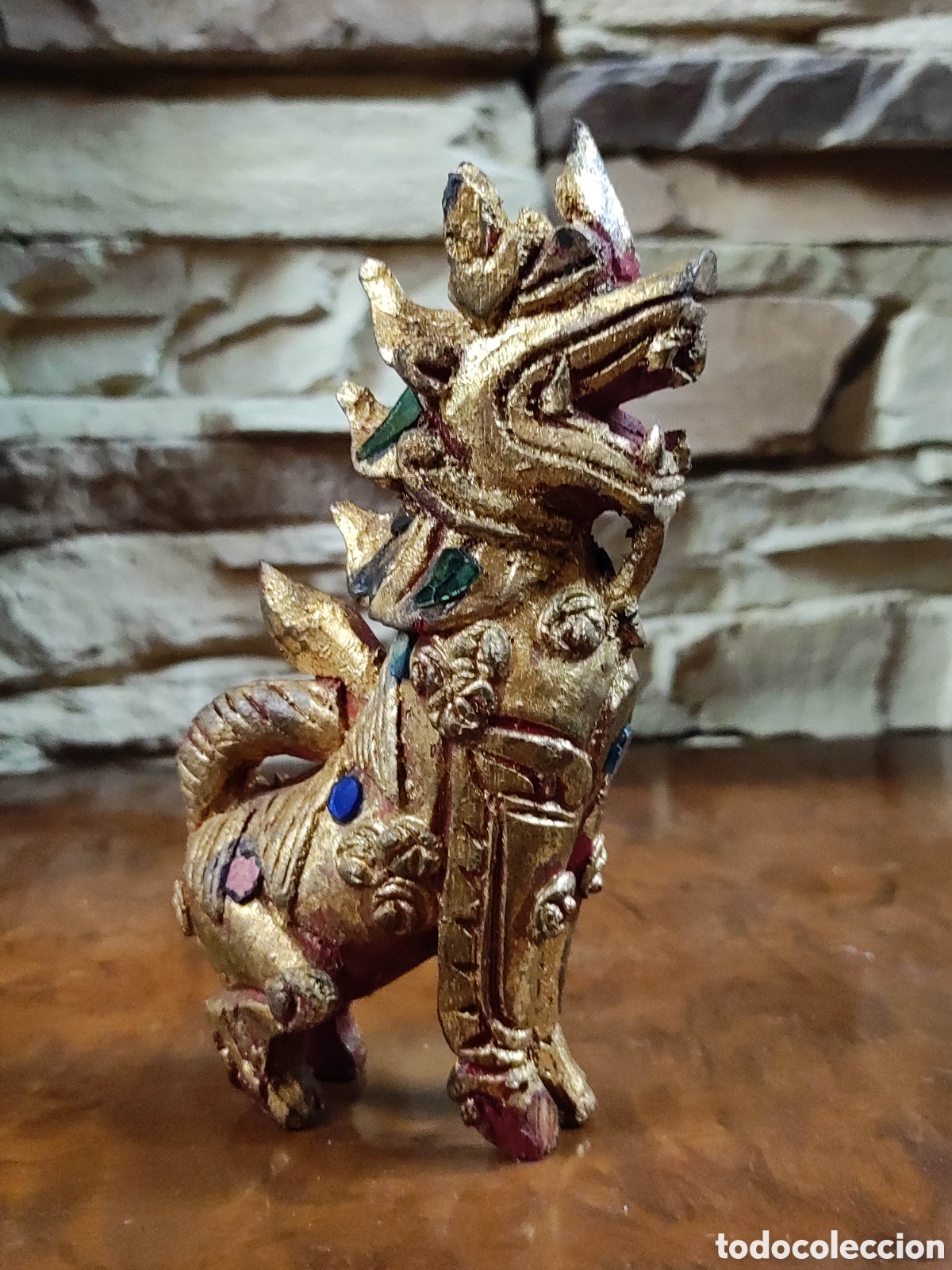 Antig&uuml;edades: Perro-Dragon Foo China - Foto 1