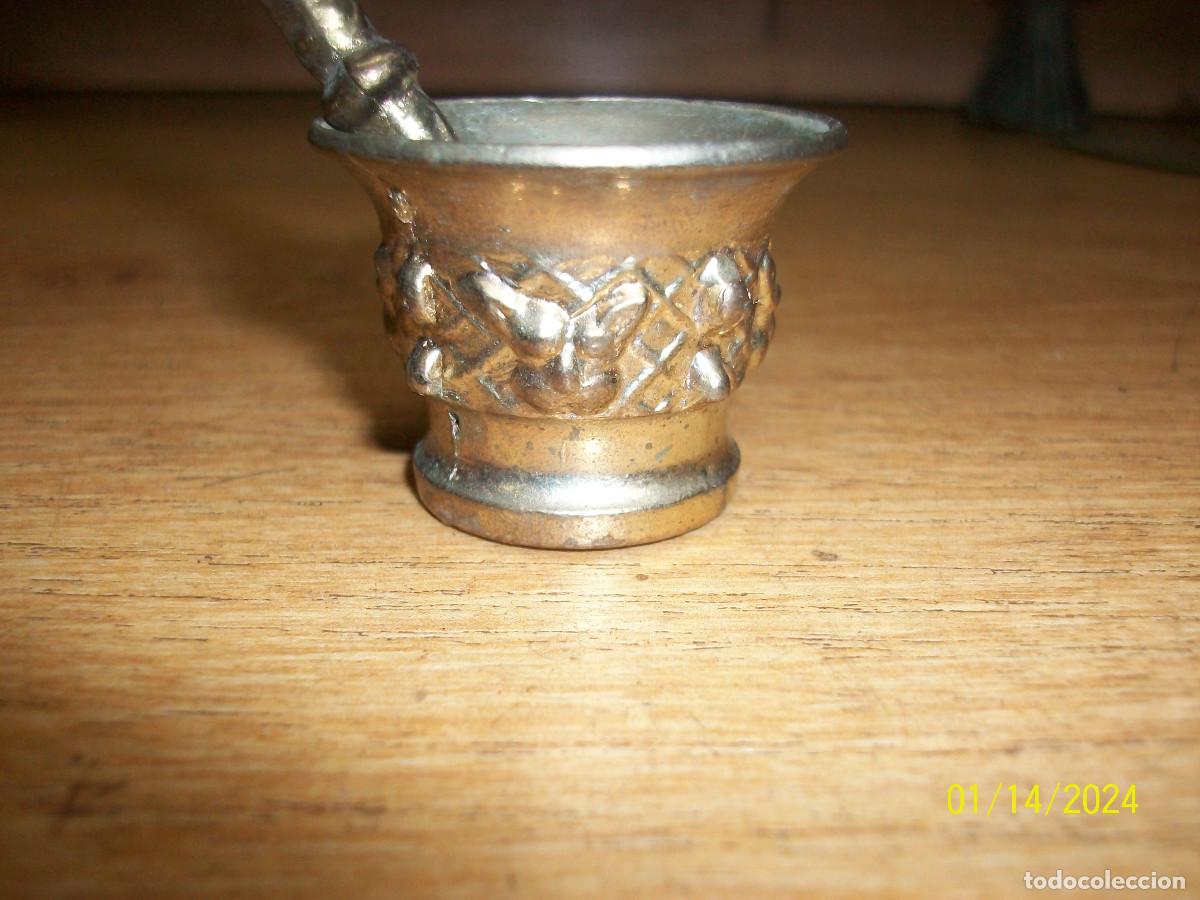Antig&uuml;edades: ALMIREZ O MORTERO DE BRONCE - Foto 3