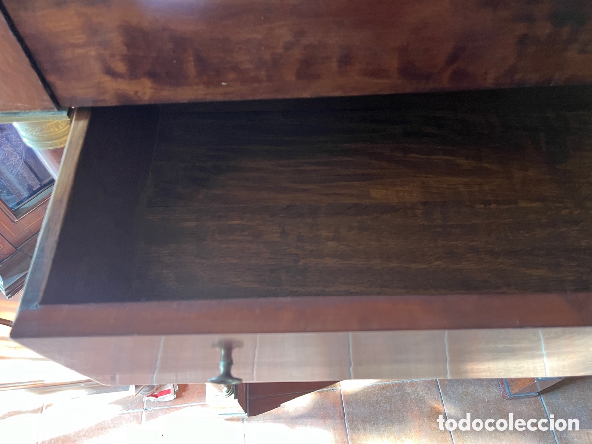 Antig&uuml;edades: AP Sifonier en madera de caoba estilo imperio. - Foto 15
