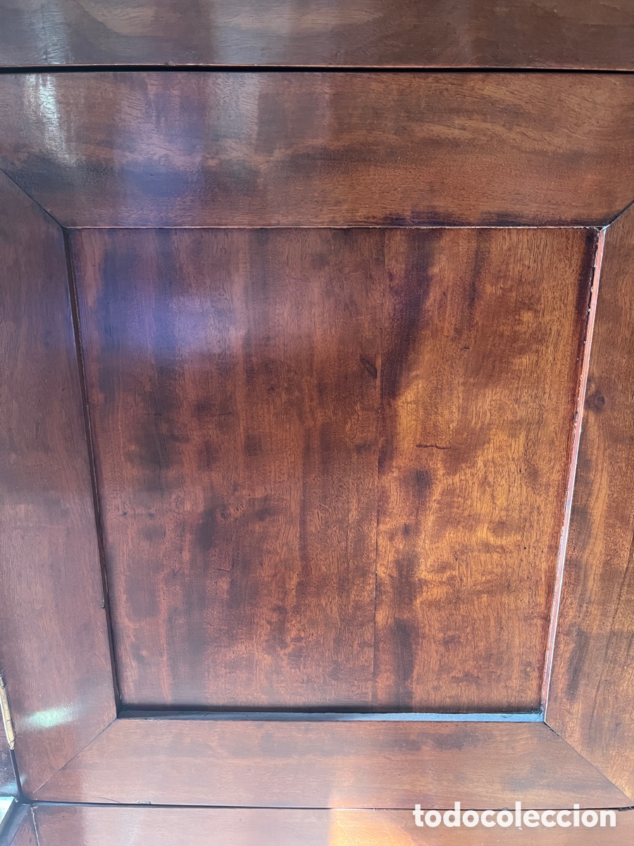 Antig&uuml;edades: AP Sifonier en madera de caoba estilo imperio. - Foto 16