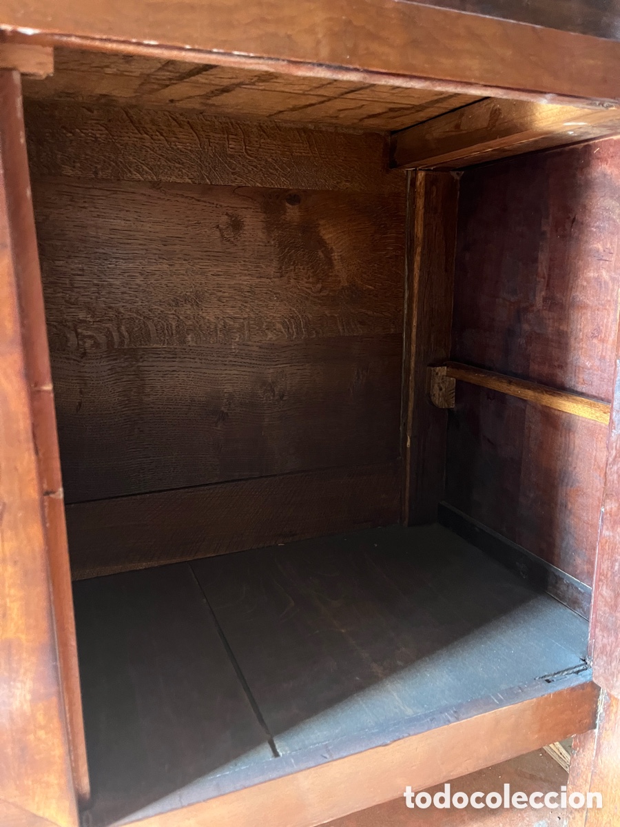 Antig&uuml;edades: AP Sifonier en madera de caoba estilo imperio. - Foto 17