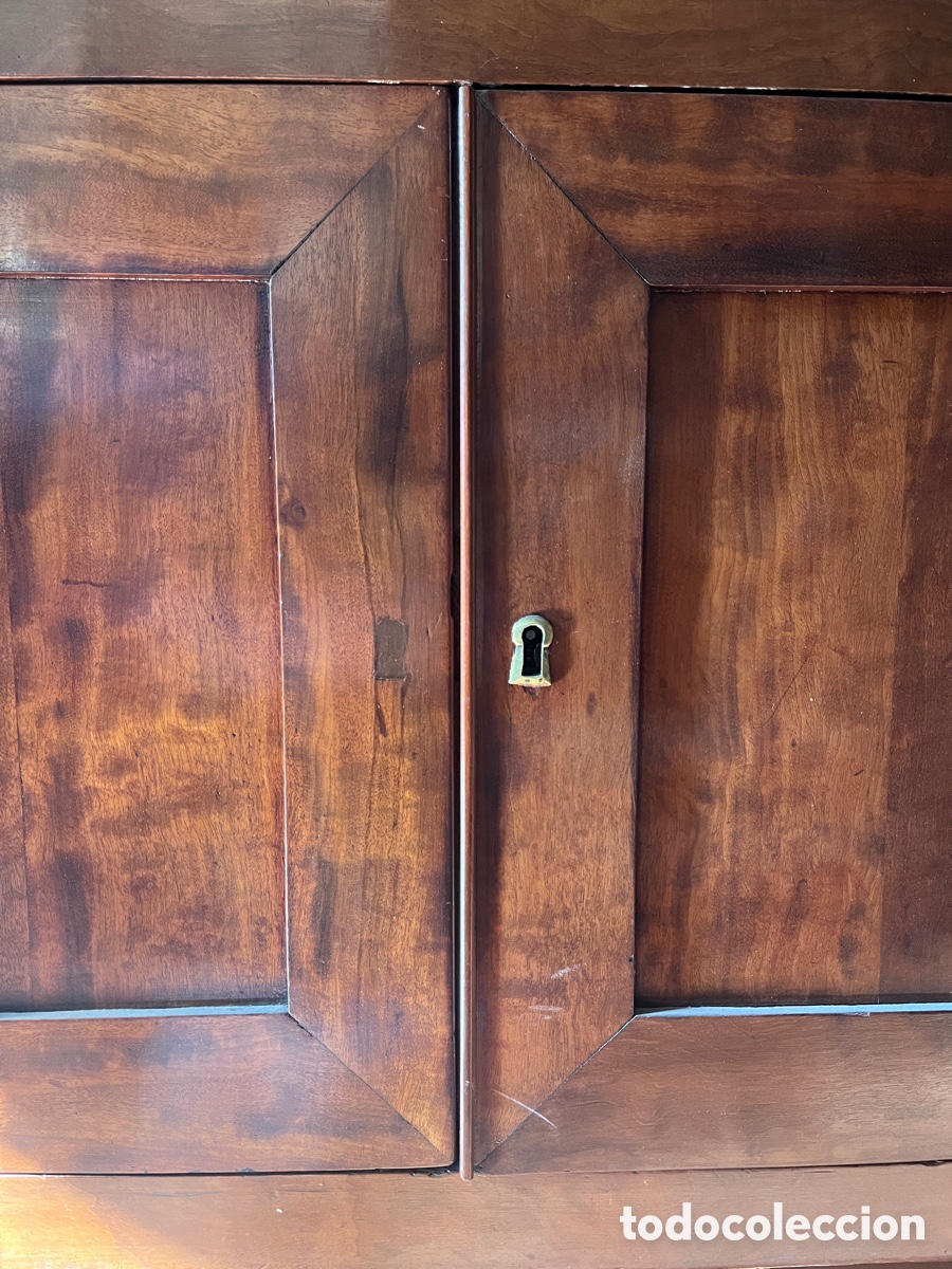 Antig&uuml;edades: AP Sifonier en madera de caoba estilo imperio. - Foto 18