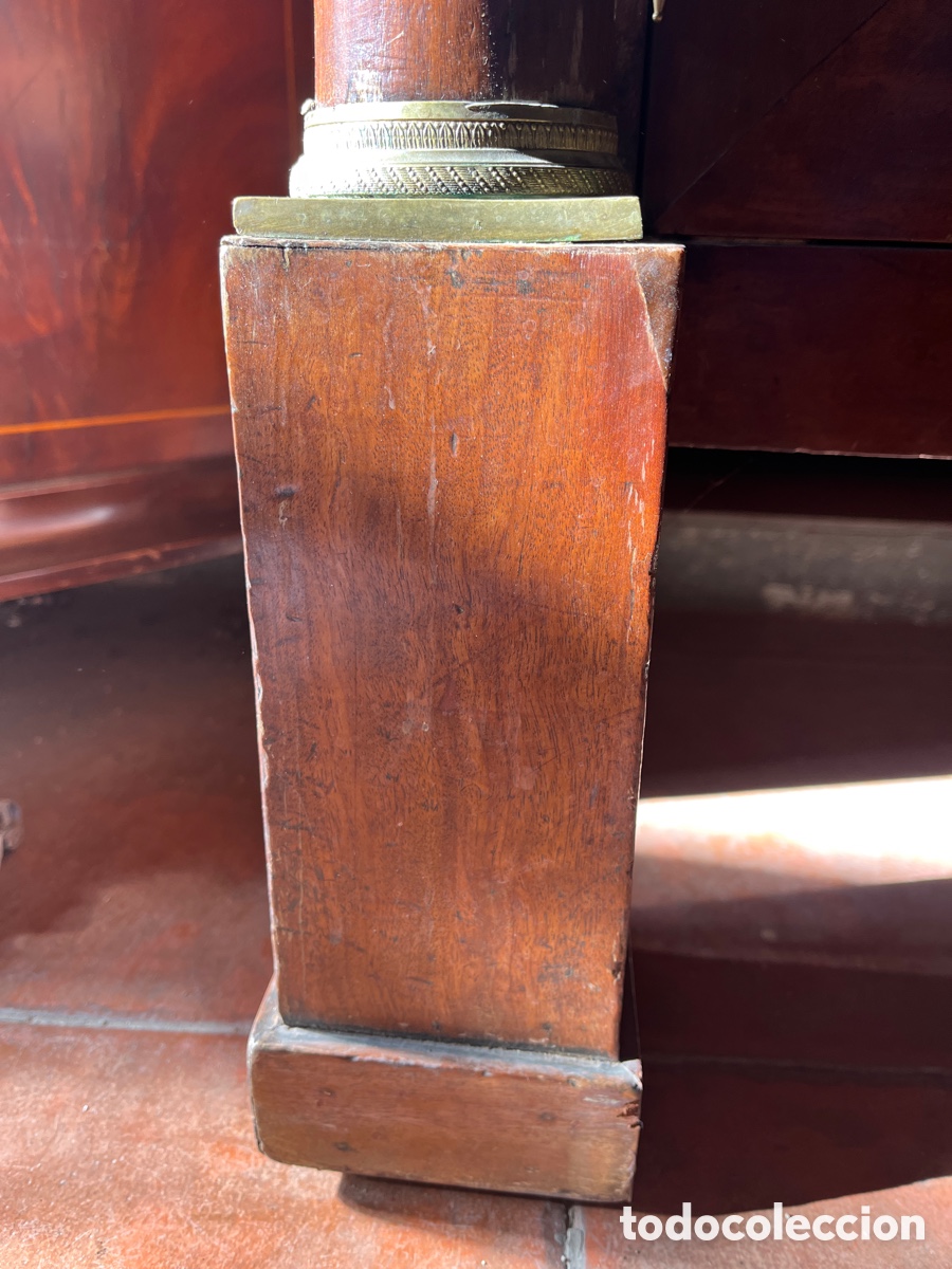 Antig&uuml;edades: AP Sifonier en madera de caoba estilo imperio. - Foto 19