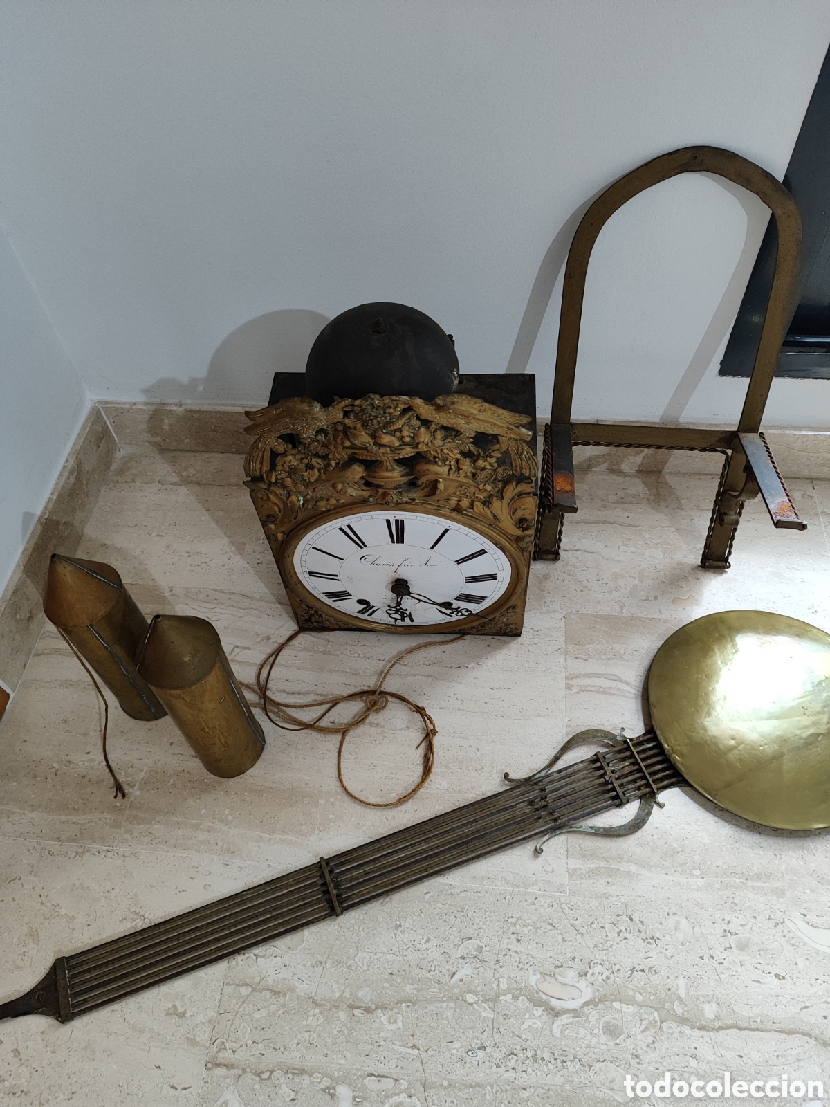Antig&uuml;edades: RELOJ FRANC&Eacute;S Siglo XIX - Foto 2