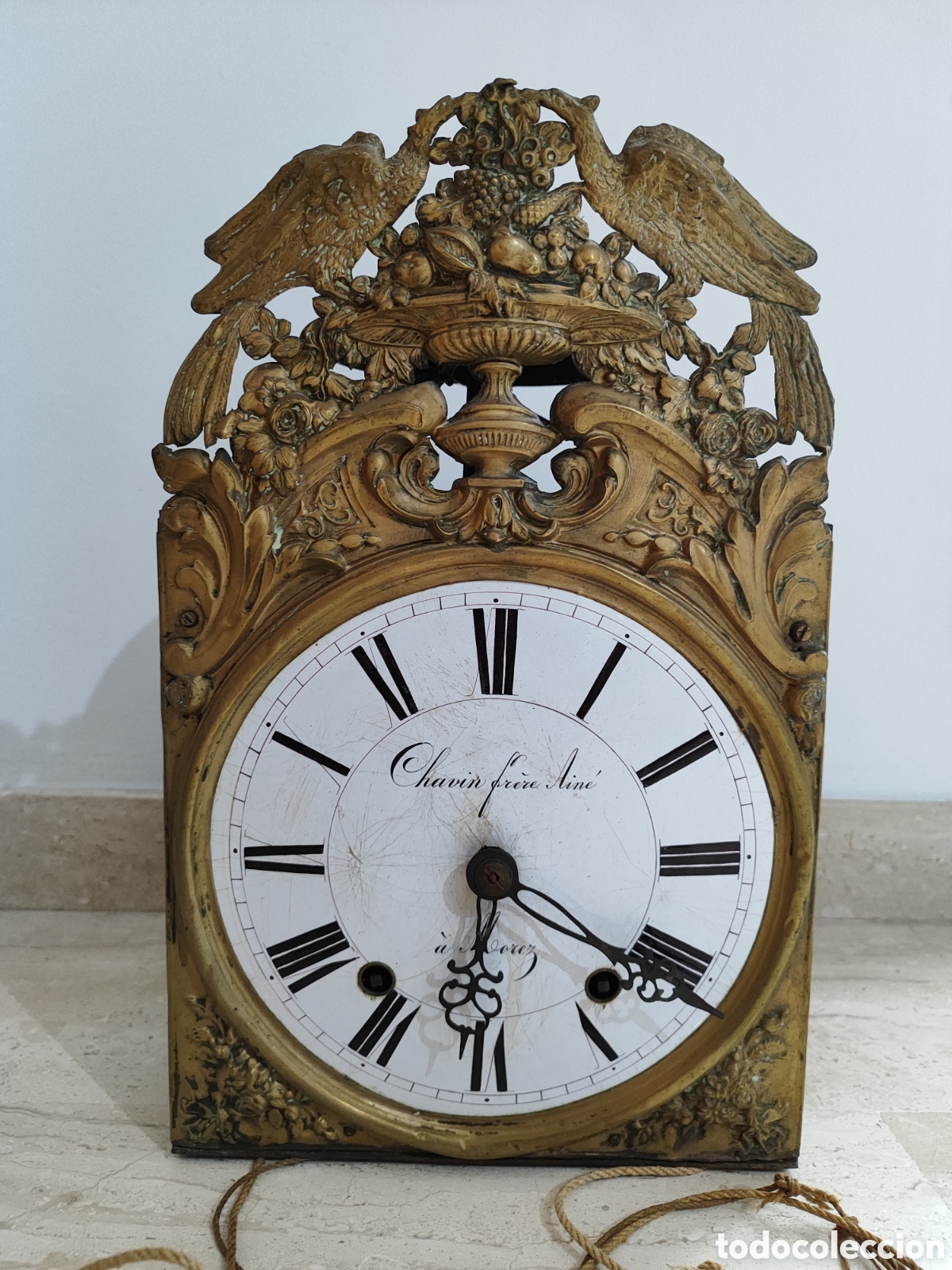 Antig&uuml;edades: RELOJ FRANC&Eacute;S Siglo XIX - Foto 7