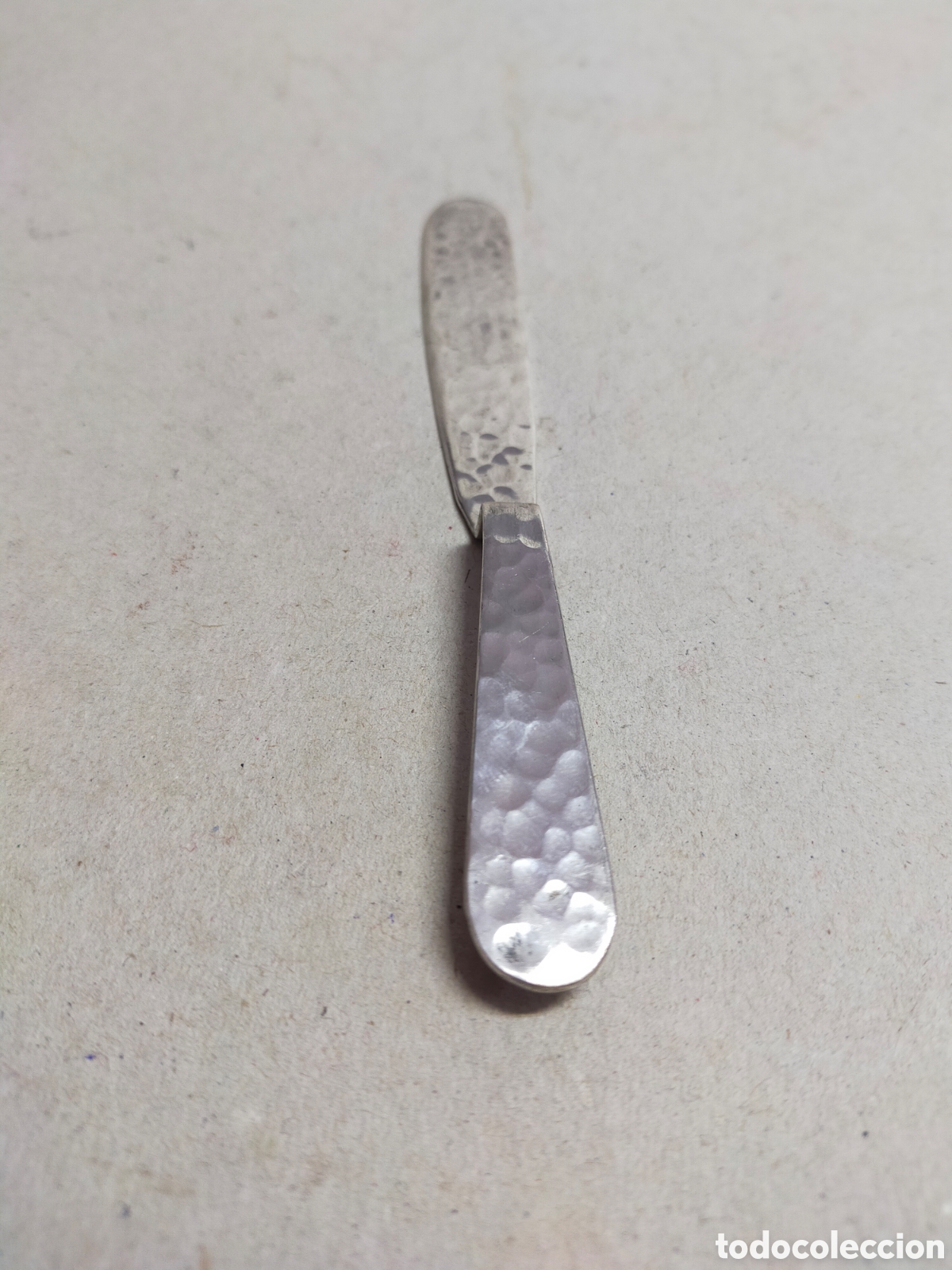 Antig&uuml;edades: ABRECARTAS DE PLATA. MARCAS. 13,5 CM. - Foto 6