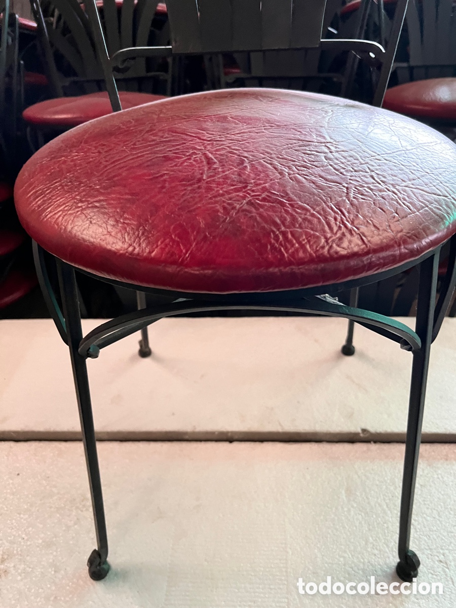 Antig&uuml;edades: SILLA de Hierro forjado decorativa - Foto 3