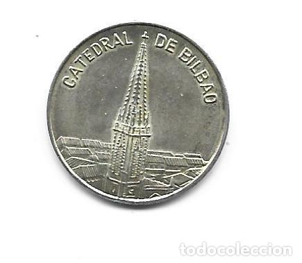 Antig&uuml;edades: MEDALLA CATEDRAL DE CADIZ-BBV-PLATA - Foto 1