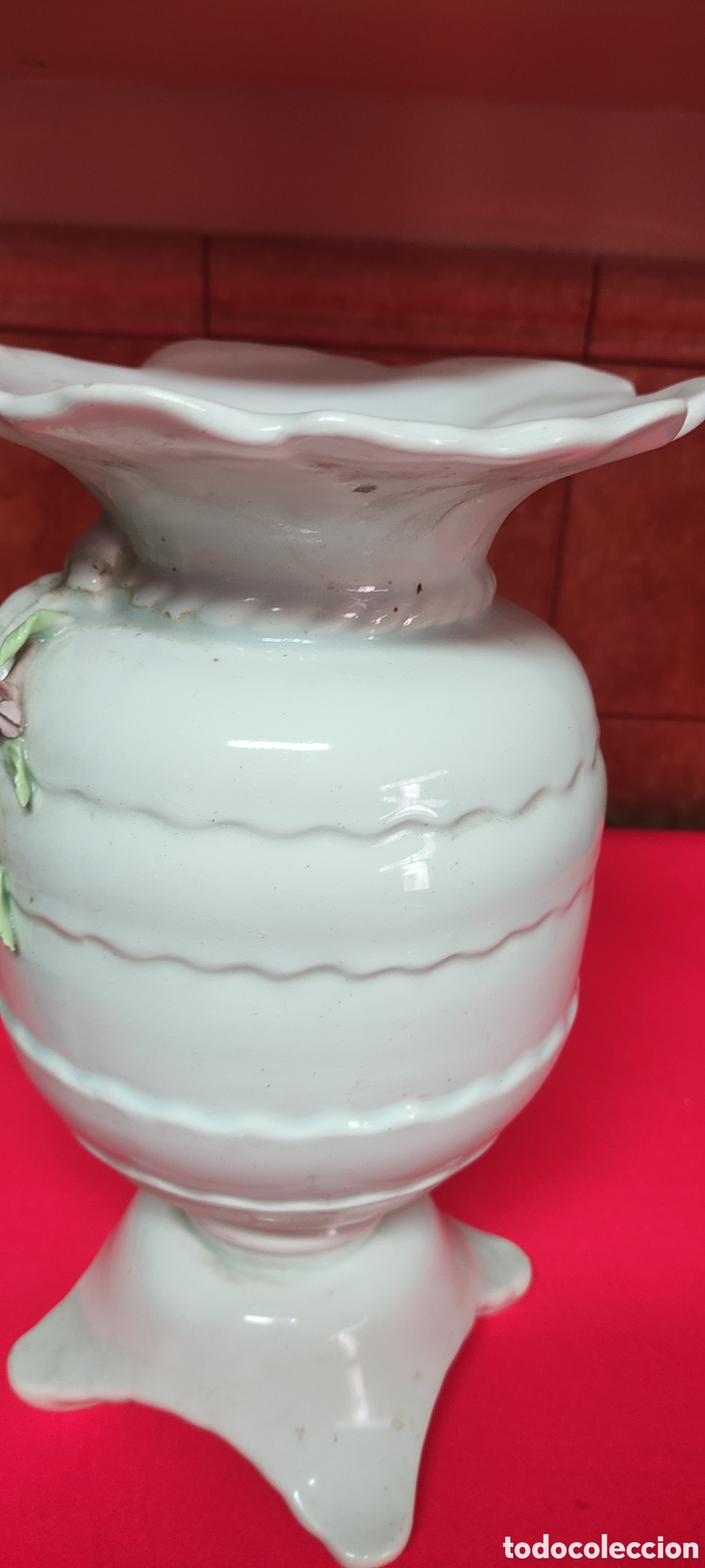 Antig&uuml;edades: JARRON DE PORCELANA - Foto 2