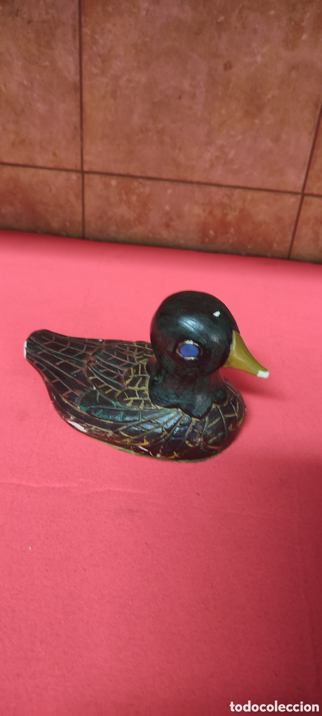 Antig&uuml;edades: FIGURA PATO DE ESCAYOLA - Foto 2