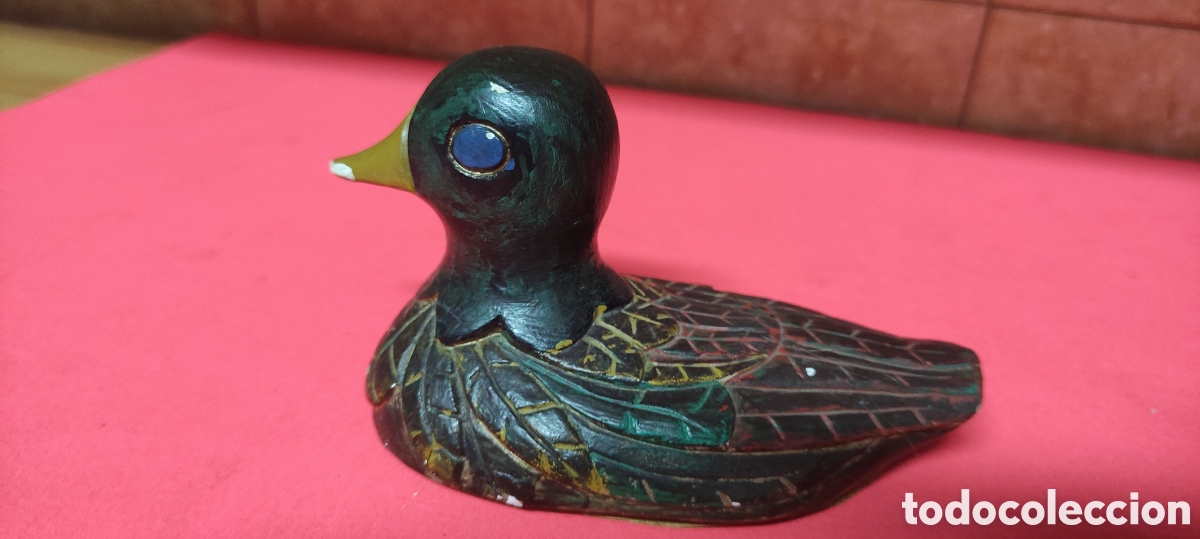 Antig&uuml;edades: FIGURA PATO DE ESCAYOLA - Foto 4