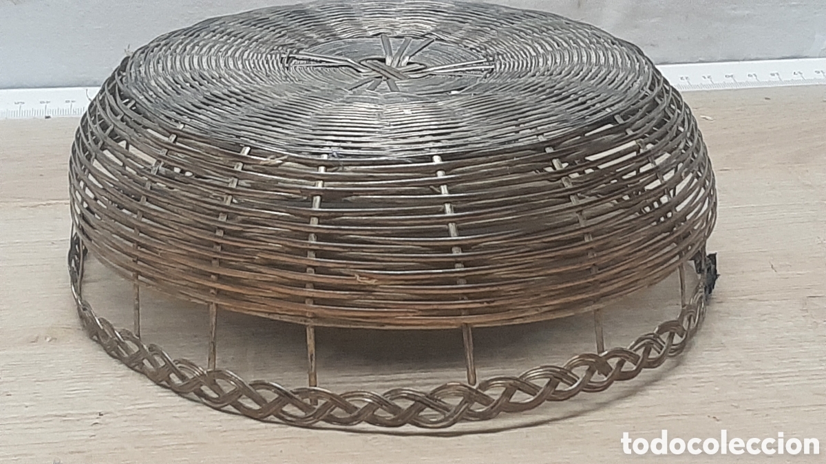 Antig&uuml;edades: CESTA METALICA - Foto 6