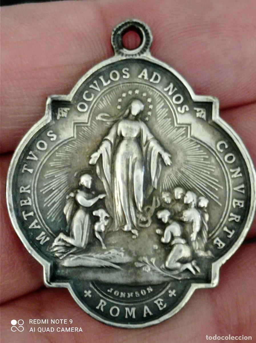 Antig&uuml;edades: Medalla religiosa Roma P&iacute;o IX - Foto 1