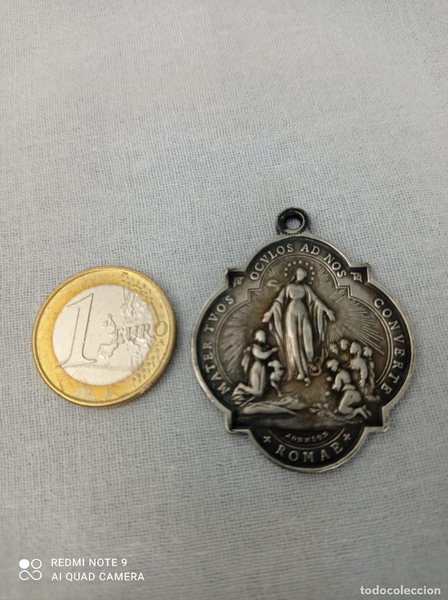 Antig&uuml;edades: Medalla religiosa Roma P&iacute;o IX - Foto 6