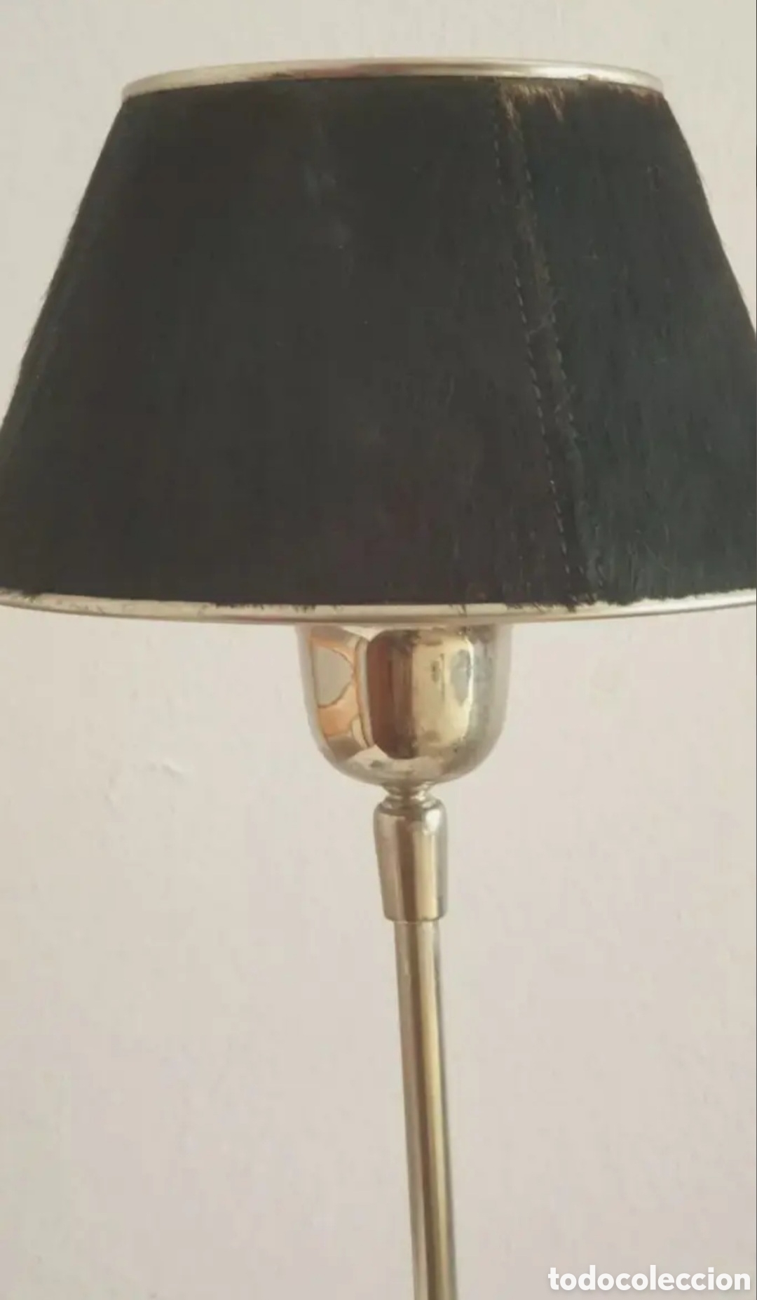 Antig&uuml;edades: L&aacute;mpara de mesa Blanc de ivoire - Foto 4