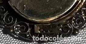 Antig&uuml;edades: MINIATURA ESMALTE Y BROCHE DE PLATA - Foto 4