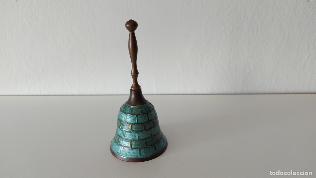 Antig&uuml;edades: CAMPANA ESMALTADA - Foto 1