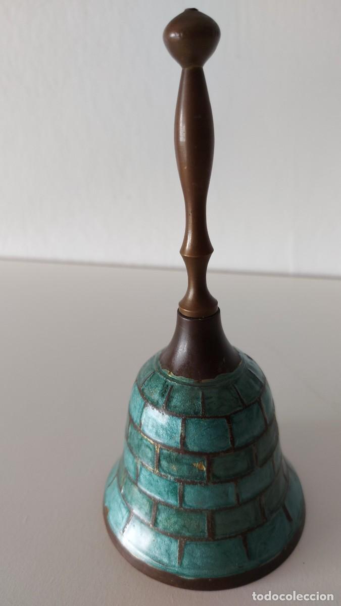 Antig&uuml;edades: CAMPANA ESMALTADA - Foto 3