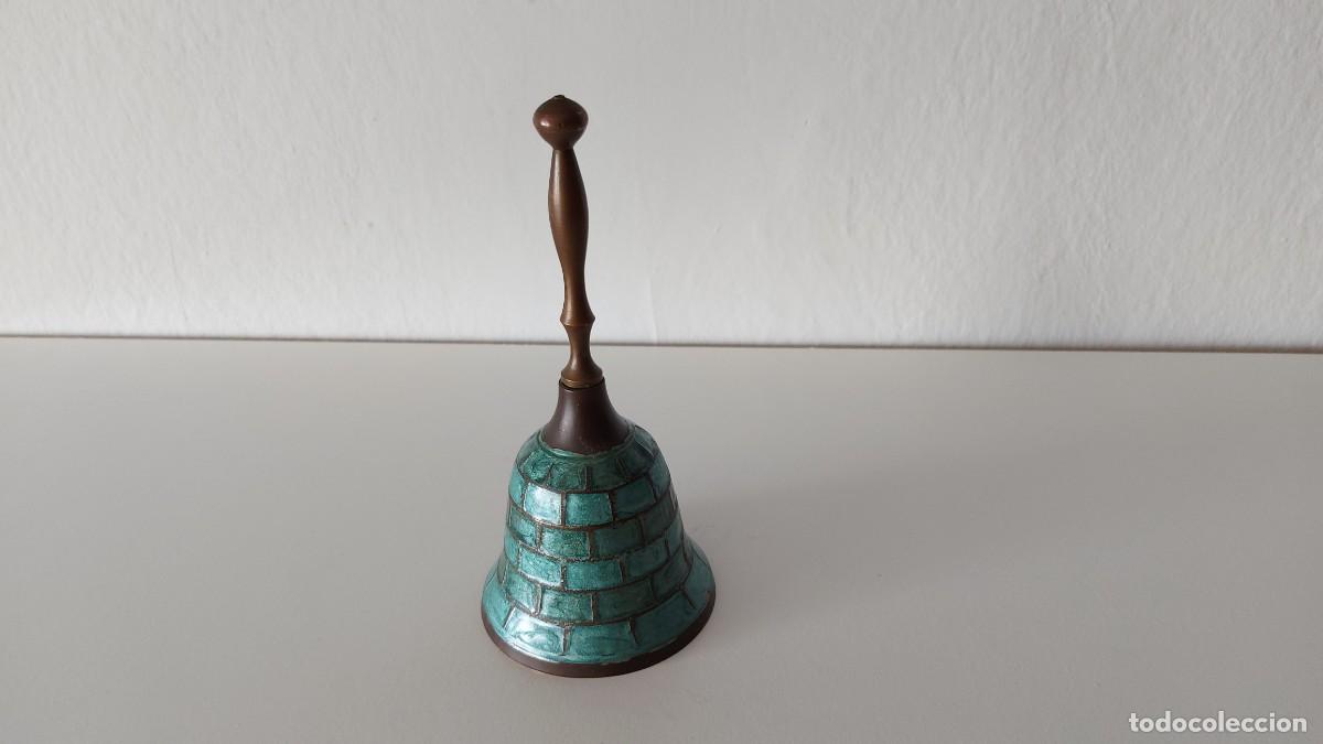 Antig&uuml;edades: CAMPANA ESMALTADA - Foto 8