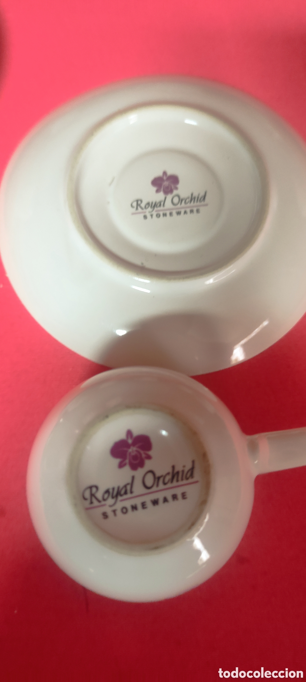 Antig&uuml;edades: JUEGO DE CAFE ROYAL ORCHID - Foto 5