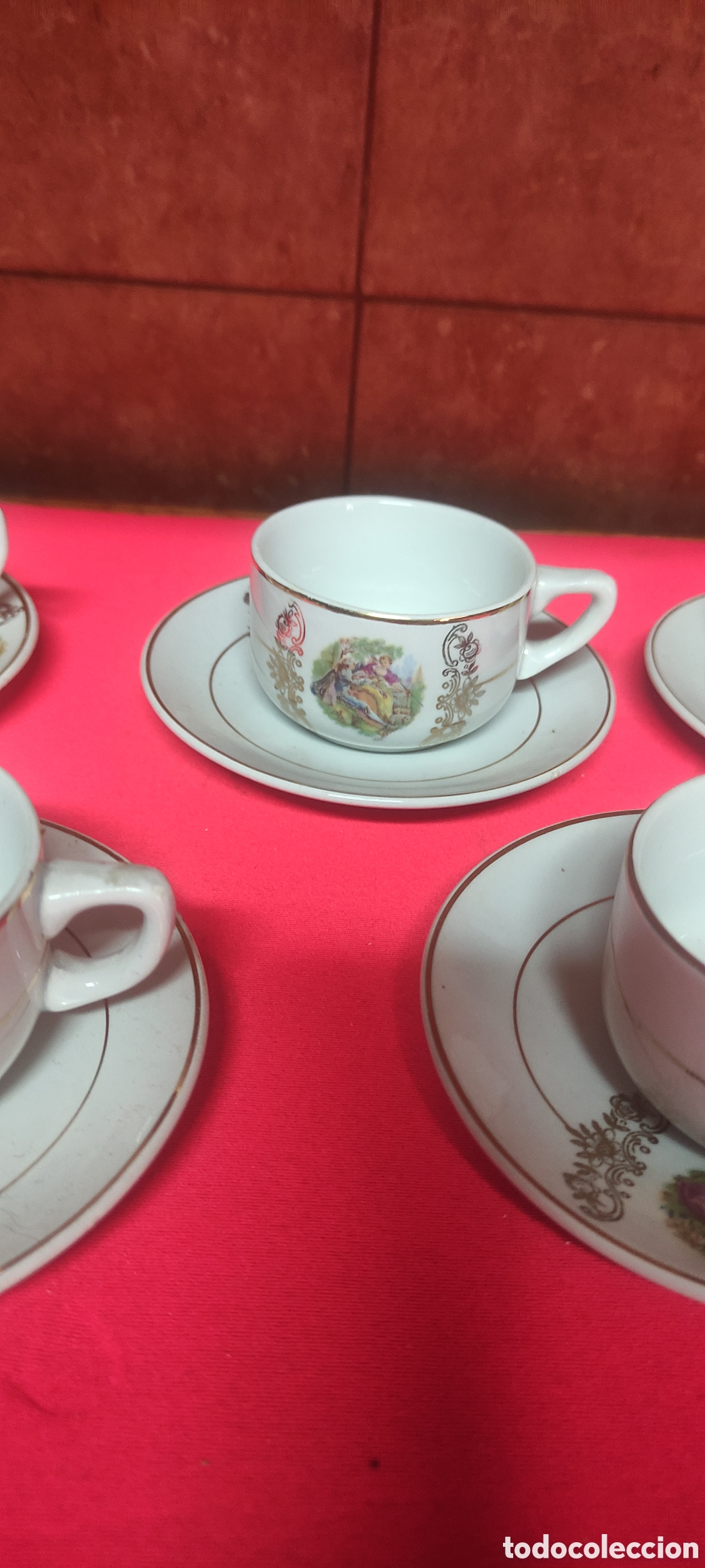 Antig&uuml;edades: JUEGO DE CAFE ANTIGUO - Foto 3