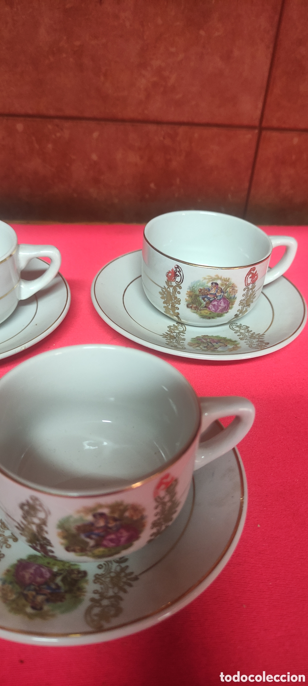Antig&uuml;edades: JUEGO DE CAFE ANTIGUO - Foto 4