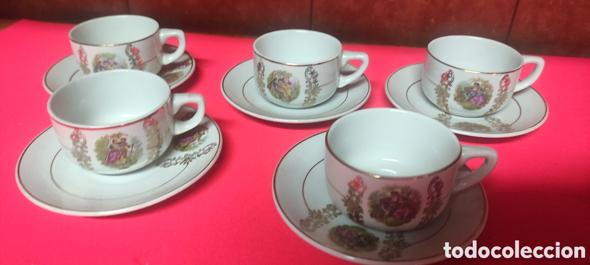 Antig&uuml;edades: JUEGO DE CAFE ANTIGUO - Foto 8