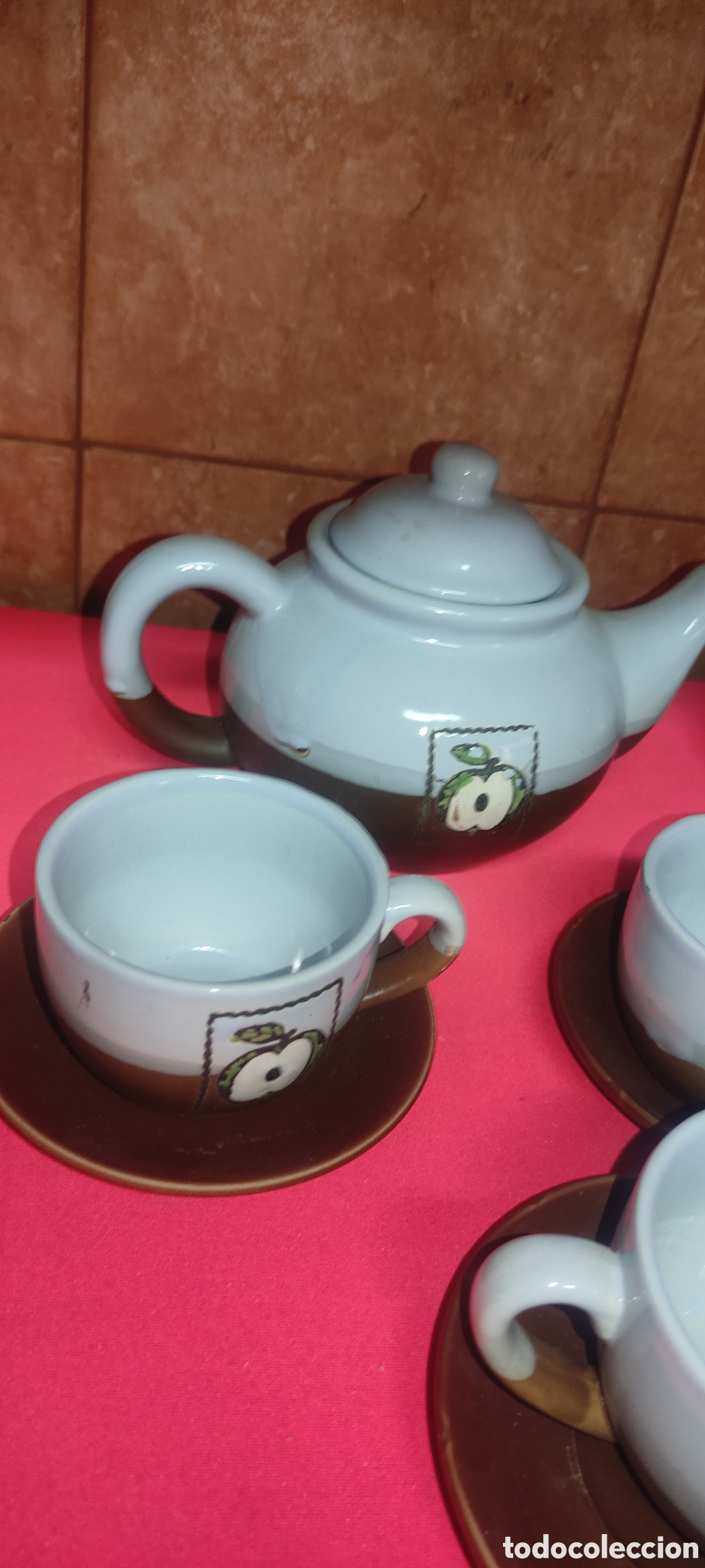 Antig&uuml;edades: JUEGO DE CAFE VINTAGE - Foto 3