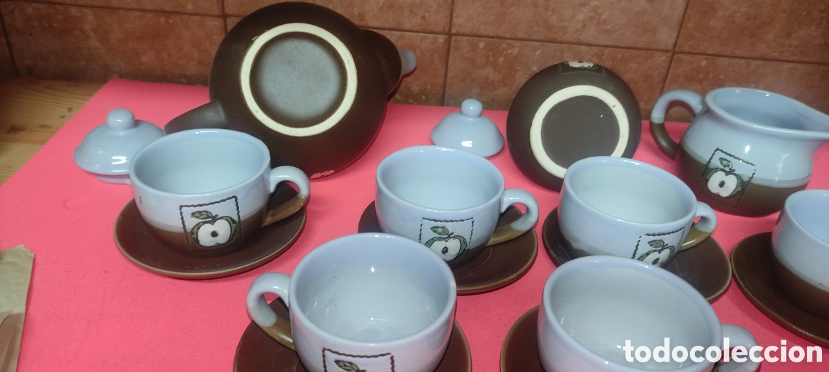 Antig&uuml;edades: JUEGO DE CAFE VINTAGE - Foto 7