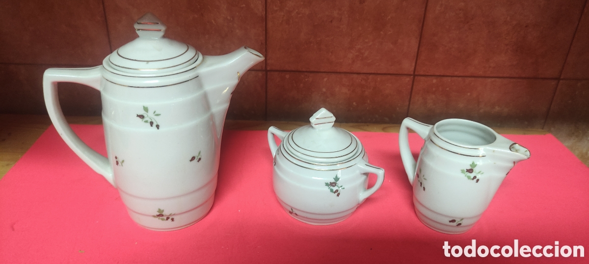 Antig&uuml;edades: JUEGO DE CAFE - Foto 8