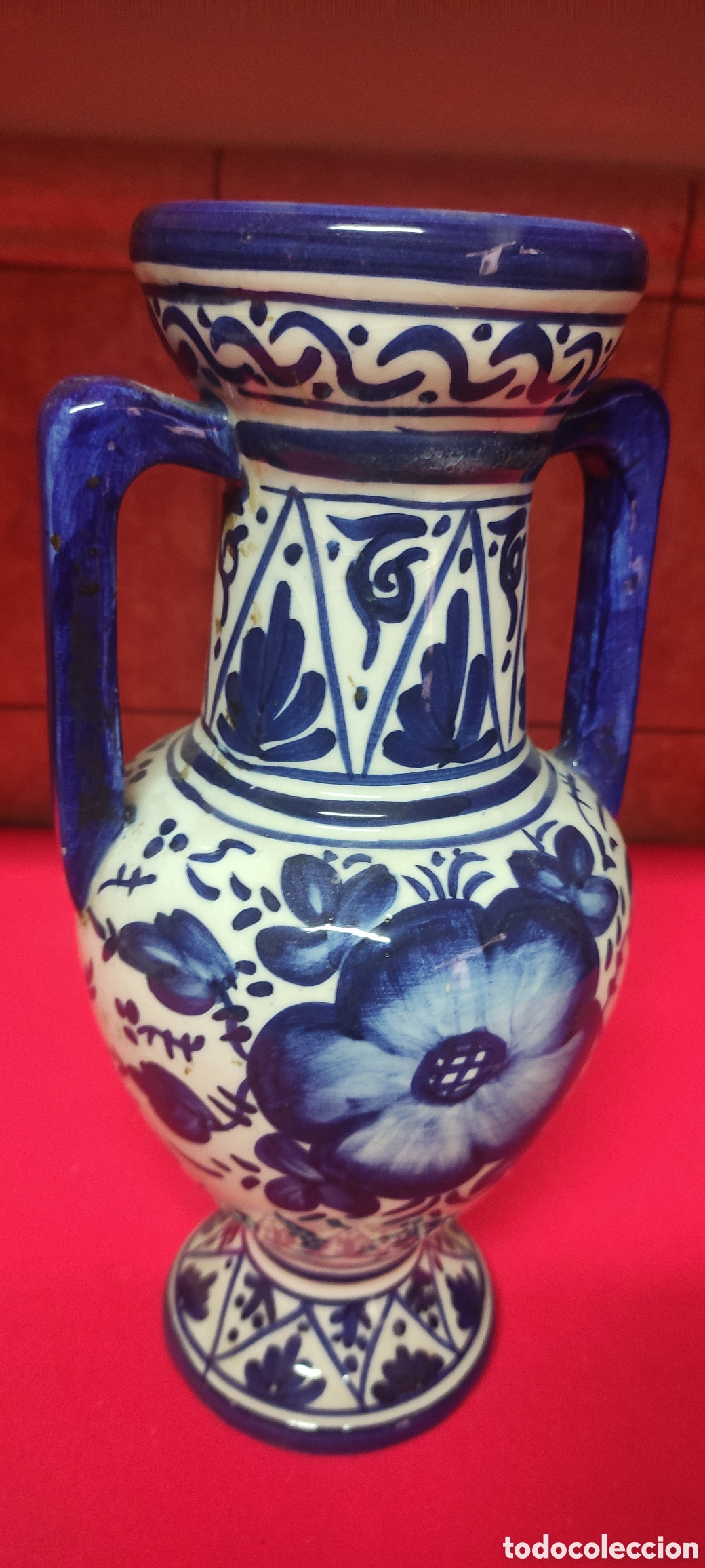 Antig&uuml;edades: JARRON DE CERAMICA - Foto 3