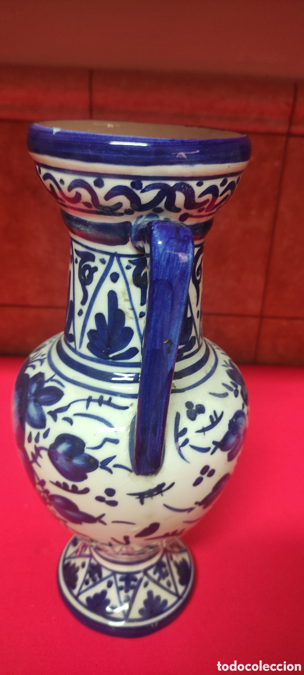 Antig&uuml;edades: JARRON DE CERAMICA - Foto 4