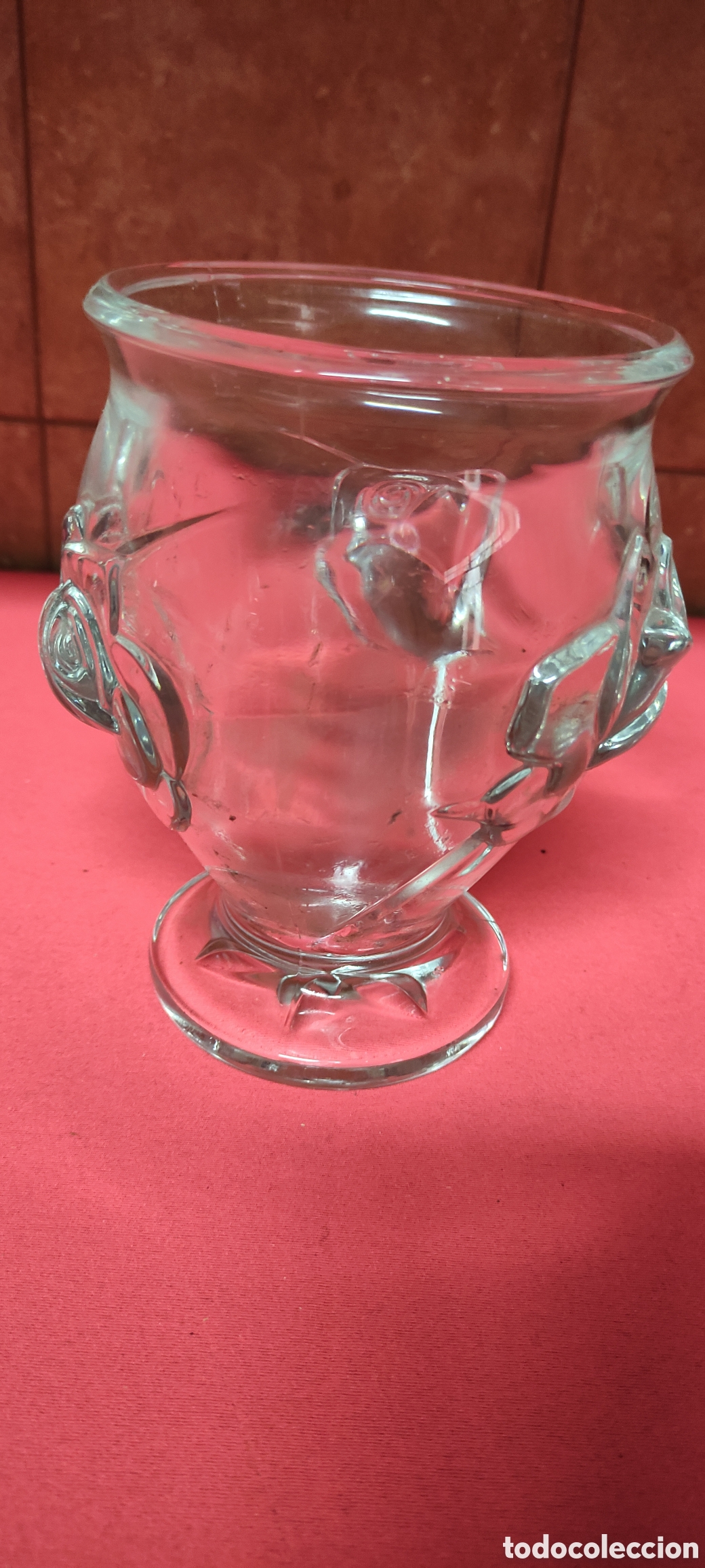 Antig&uuml;edades: JARRON DE CRISTAL DE ROCA - Foto 3