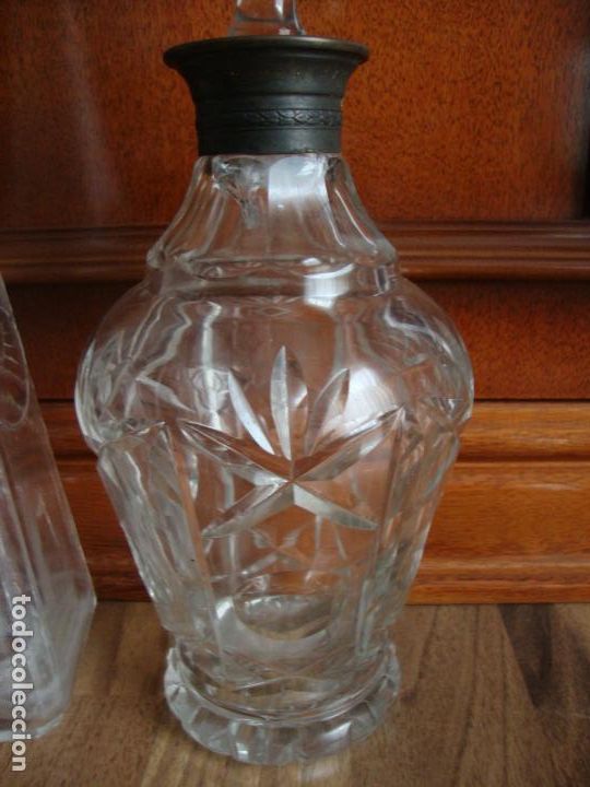 Antig&uuml;edades: botellas de cristal antiguas - Foto 4