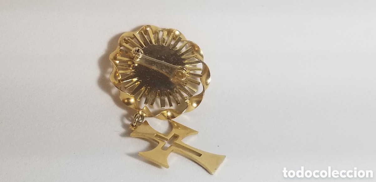 Antig&uuml;edades: BROCHE DORADO primera comunion - Foto 2