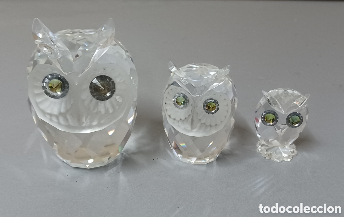 Antig&uuml;edades: B&uacute;hos cristal de Swarovski - Foto 1
