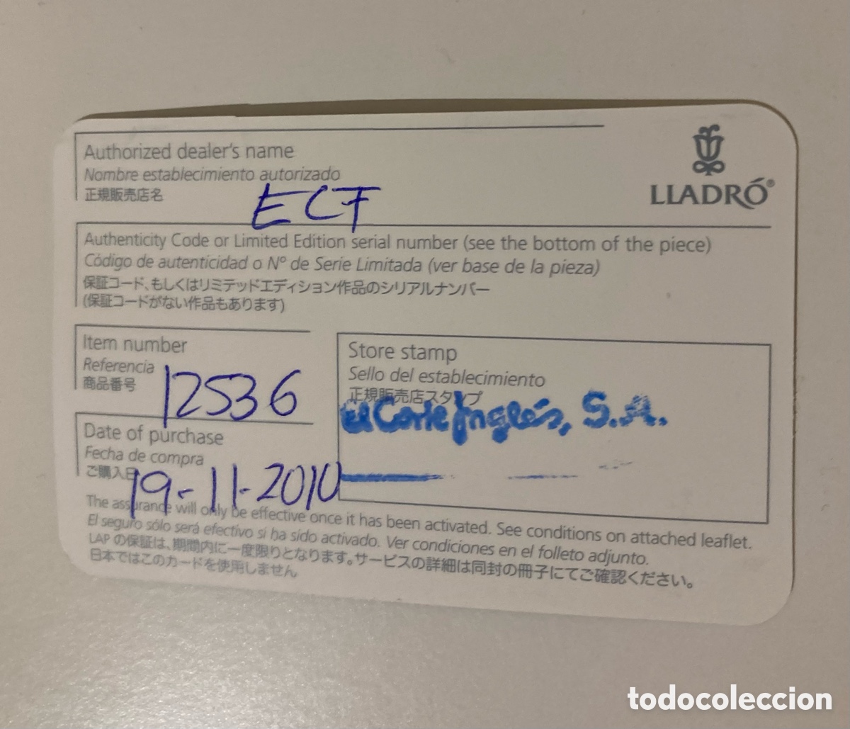 Antig&uuml;edades: Figura Porcelana LLADR&Oacute; - Foto 6