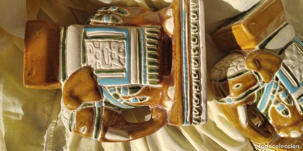 Antig&uuml;edades: ELEFANTES DE CERAMICA - Foto 6