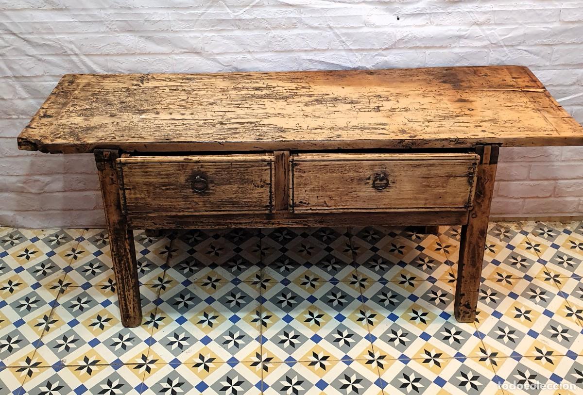 Antig&uuml;edades: Mesa de trabajo S.XVIII - Foto 1