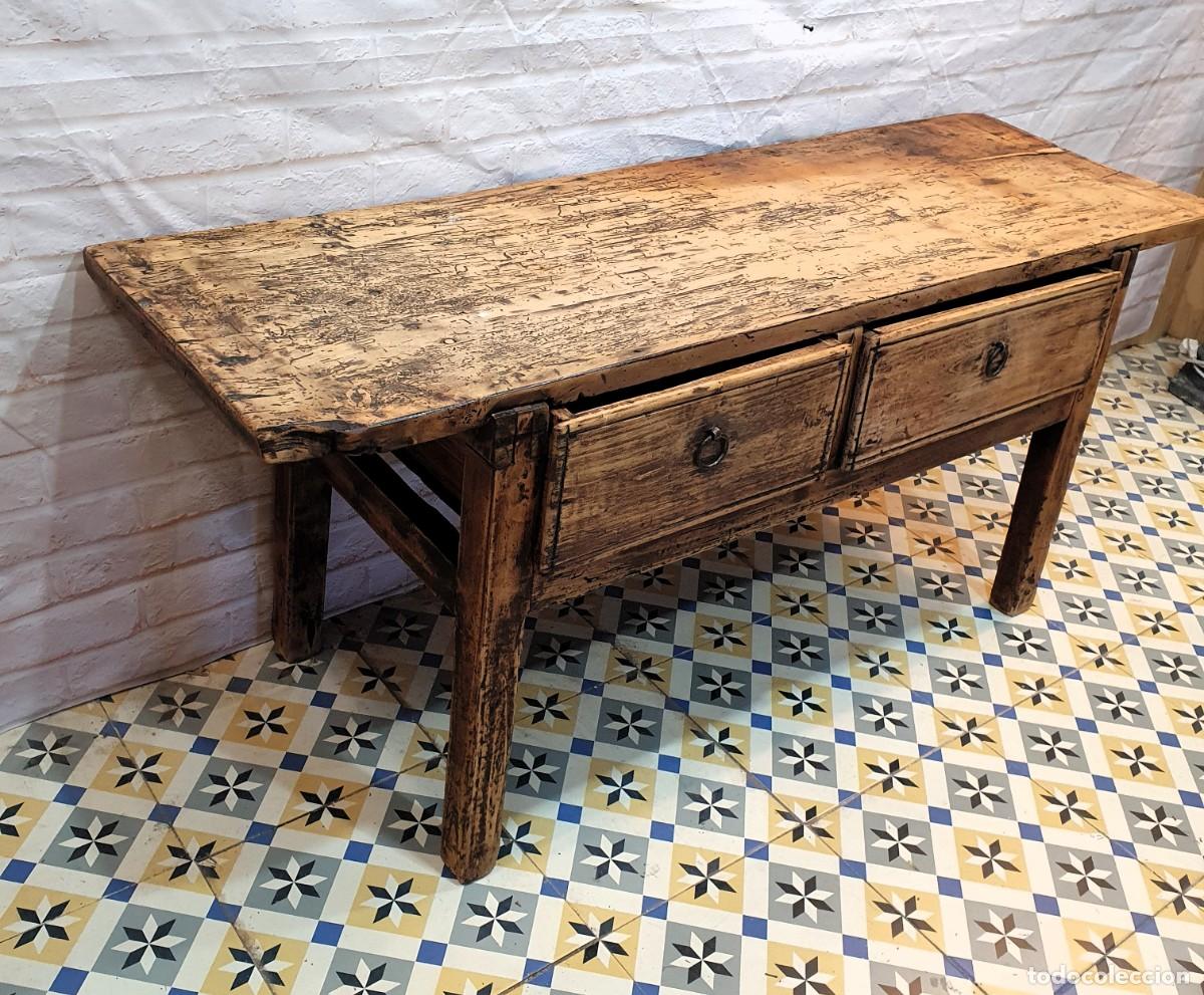 Antig&uuml;edades: Mesa de trabajo S.XVIII - Foto 3