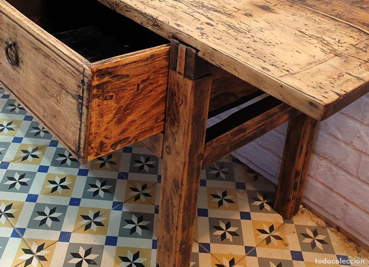 Antig&uuml;edades: Mesa de trabajo S.XVIII - Foto 7