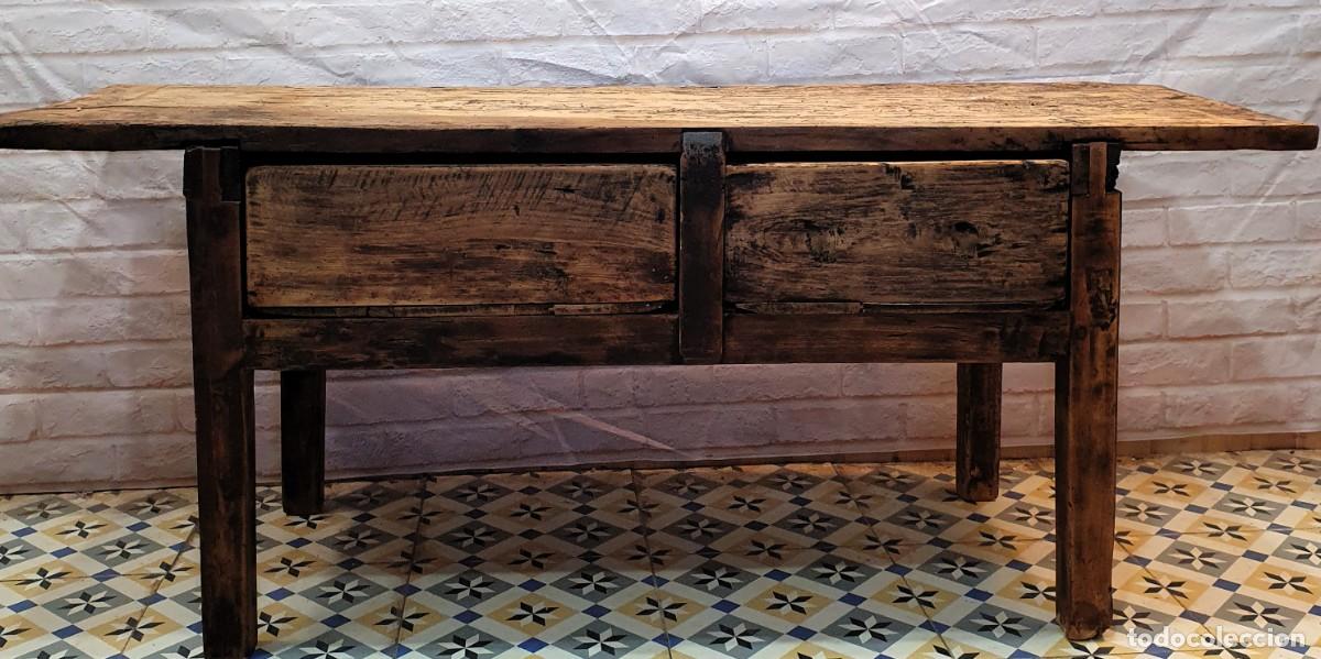 Antig&uuml;edades: Mesa de trabajo S.XVIII - Foto 9