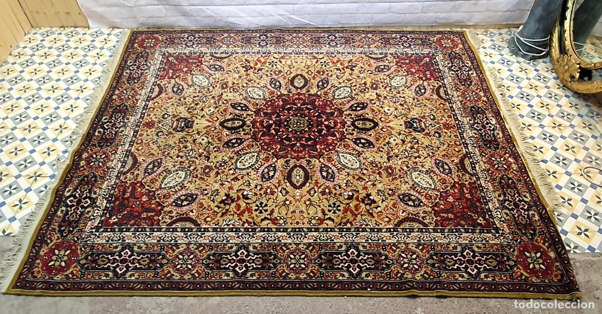 Antig&uuml;edades: Alfombra persa de lana - Foto 2
