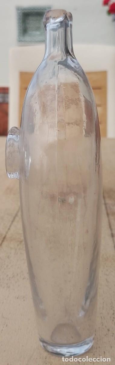 Antig&uuml;edades: Antiguo biber&oacute;n de cristal - Foto 4