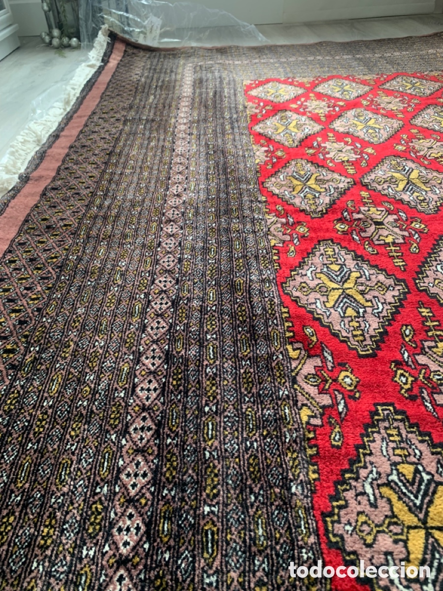 Antig&uuml;edades: ALFOMBRA PERSA ORIGINAL 3&rsquo;08 x204 m - Foto 2