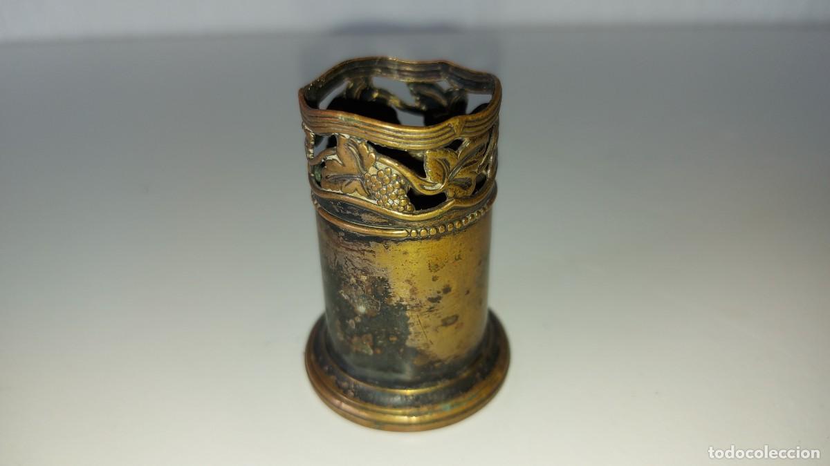 Antig&uuml;edades: ANTIGUO PALILLERO BRONCE - Foto 3