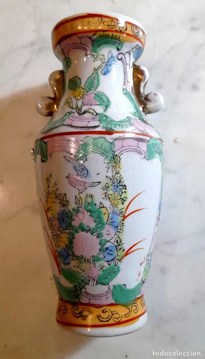 Antig&uuml;edades: JARRON ANTIGUO DE PORCELANA DE MACAO - Foto 2