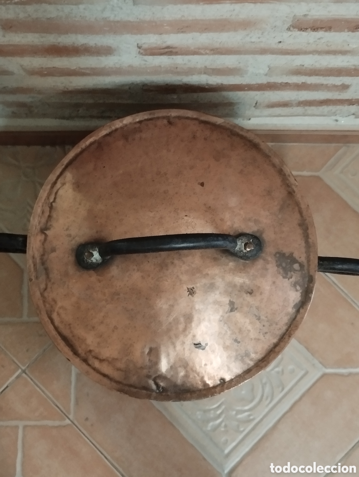 Antiguidades: OLLA ANTIGUA DE COBRE 30X44