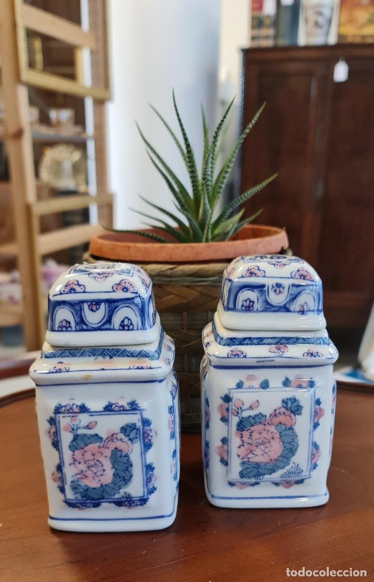 Antig&uuml;edades: Tarros de Jengibre o Te - Foto 1